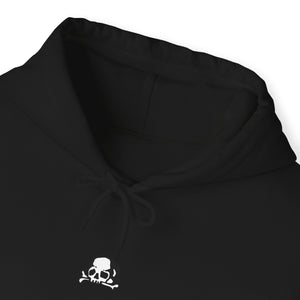 Black Sad Skull Hoodie