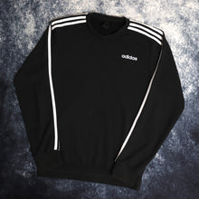 Load image into Gallery viewer, Vintage Black Adidas Sweatshirt | Small
