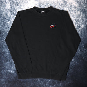 Vintage Black Nike Sweatshirt | Small