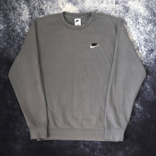 Load image into Gallery viewer, Vintage Dark Grey Nike Sweatshirt | XS
