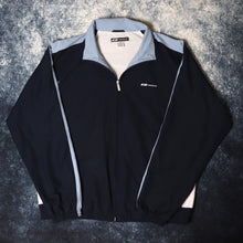 Load image into Gallery viewer, Vintage Navy &amp; Baby Blue Reebok Windbreaker Jacket | XL
